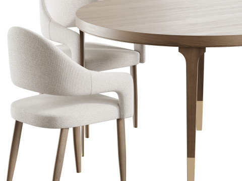 Dining table TORONTO 3D Model