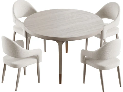 Dining table TORONTO 3D Model