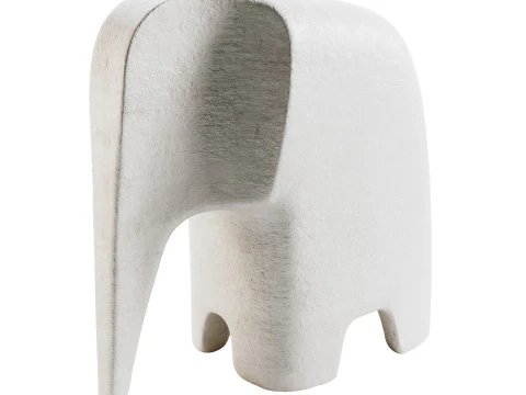 Elephant sculptures 3D Model
