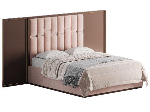 Fara Bed Design Intricately Designed Pakistani Bed 3D मॉडल
