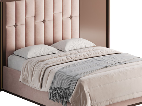 Fara Bed Design Intricately Designed Pakistani Bed 3D मॉडल