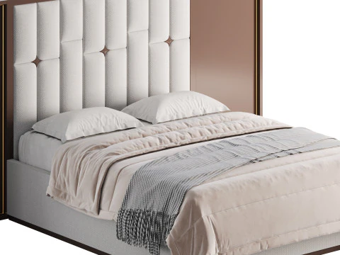 फ़रा बिस्तर डिज़ाइन जटिल रूप से डिज़ाइन किया गया पाकिस्तानी बिस्तर 3D मॉडल