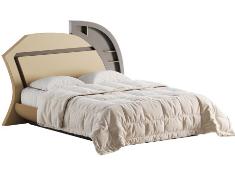 Gina Bed Letti di design che vi faranno sentire dei re Modello 3D