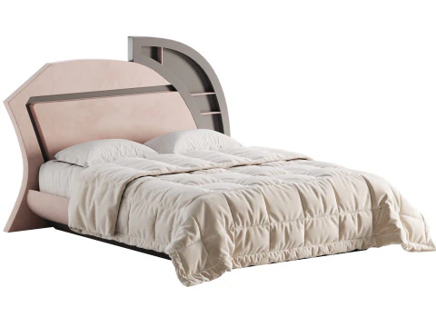 Gina Bed Letti di design che vi faranno sentire dei re Modello 3D