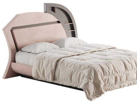Gina Bed Letti di design che vi faranno sentire dei re Modello 3D