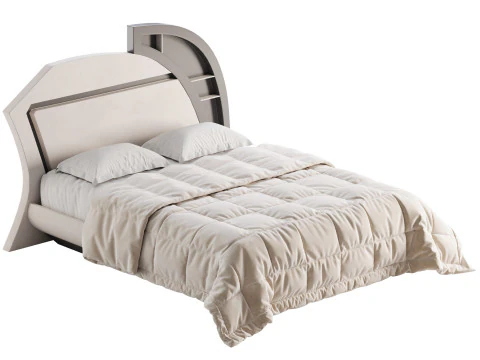 Gina Bed Letti di design che vi faranno sentire dei re Modello 3D