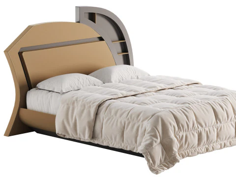 Gina Bed Letti di design che vi faranno sentire dei re Modello 3D