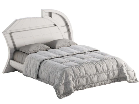 Gina Bed Letti di design che vi faranno sentire dei re Modello 3D