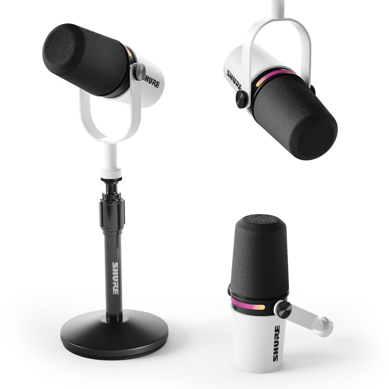 MV7 Microphone Modelo 3D .c4d .max .obj .3ds .fbx .stl .blend 