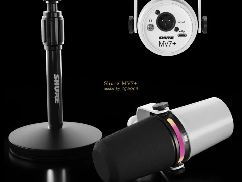 Micro MV7 Modèle 3D