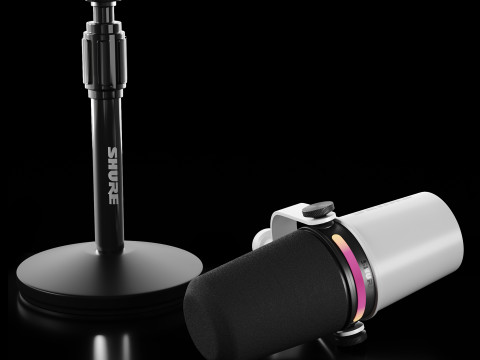 MV7 Microphone Modelo 3D