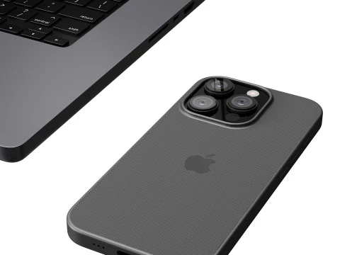 Set of Apple equipment 01 3D Model