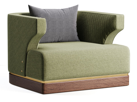 ARMCHAIR AMMONS Modèle 3D