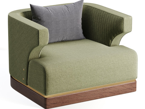 ARMCHAIR AMMONS Modèle 3D