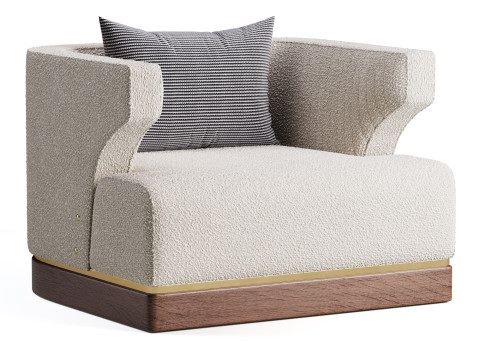 ARMCHAIR AMMONS Modèle 3D