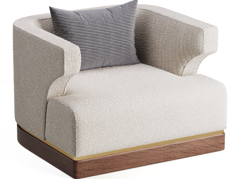 ARMCHAIR AMMONS Modèle 3D