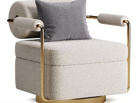 ARMCHAIR ANDERSON Modelo 3D