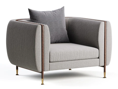 ARMCHAIR BARLOW 3D Model