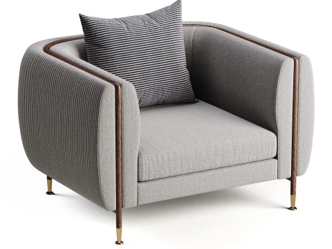 ARMCHAIR BARLOW 3D Model
