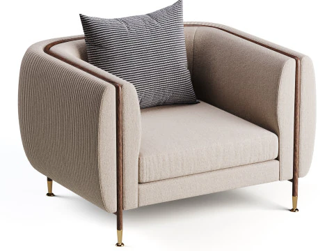 ARMCHAIR BARLOW 3D Model