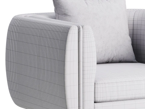 ARMCHAIR BARLOW 3D Model