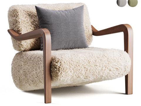 ARMCHAIR Clarck Modello 3D