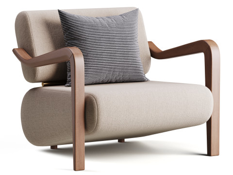 ARMCHAIR Clarck 3Dモデル