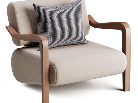 ARMCHAIR Clarck 3Dモデル