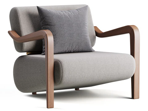 ARMCHAIR Clarck 3D Model