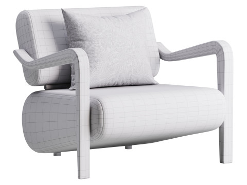 ARMCHAIR Clarck 3Dモデル