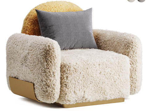 ARMCHAIR HANDY Modello 3D