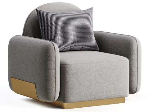 POLTRONA MANEGGEVOLE Modello 3D