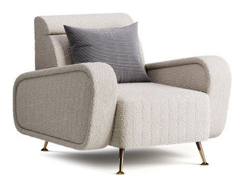 ARMCHAIR HARRISON Modèle 3D