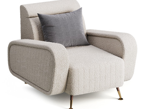 ARMCHAIR HARRISON Modèle 3D