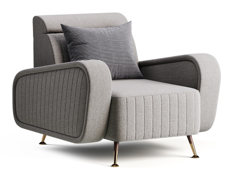 ARMCHAIR HARRISON Modèle 3D