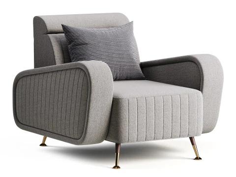 HARRISON KURSI LANGKAH Model 3D