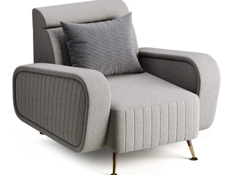 HARRISON KURSI LANGKAH Model 3D