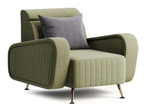 HARRISON KURSI LANGKAH Model 3D