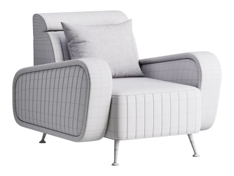 HARRISON KURSI LANGKAH Model 3D