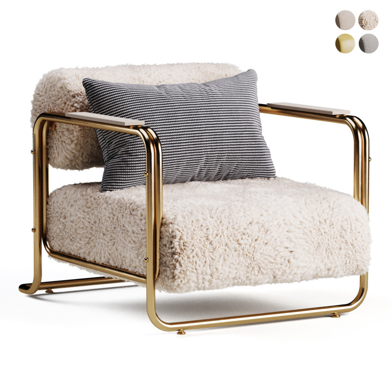ARMCHAIR HOLDEN 3Dモデル .c4d .max .obj .3ds .fbx .stl .blend 