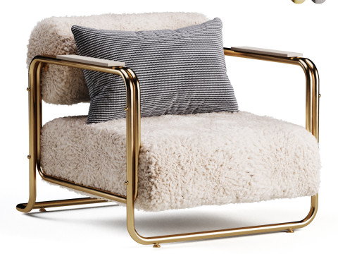 ARMCHAIR HOLDEN Modello 3D