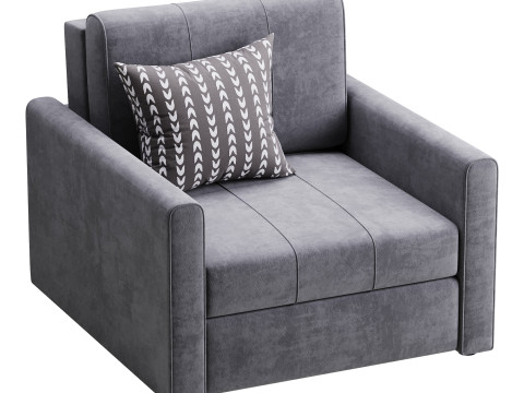 Armchair Leo 3D-Modell