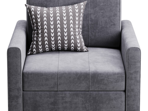 Armchair Leo 3D-Modell
