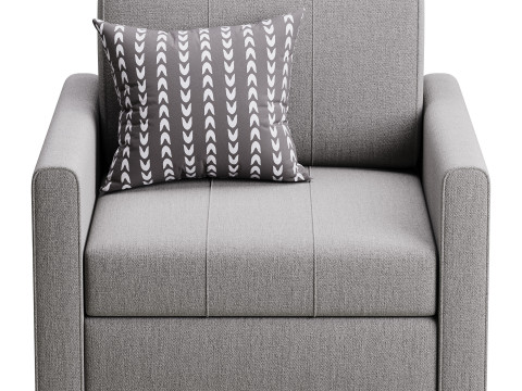 Armchair Leo 3D-Modell