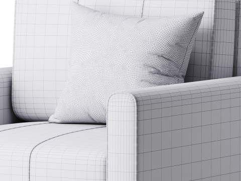 Armchair Leo 3D-Modell