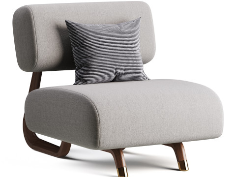 ARMCHAIR Lewis 3Dモデル