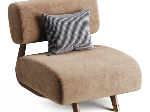 ARMCHAIR Lewis 3Dモデル