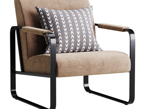 Armchair Sheffilton 3D Model