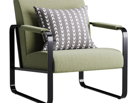 Armchair Sheffilton 3D Model