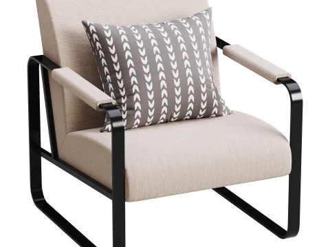 Armchair Sheffilton 3D Model